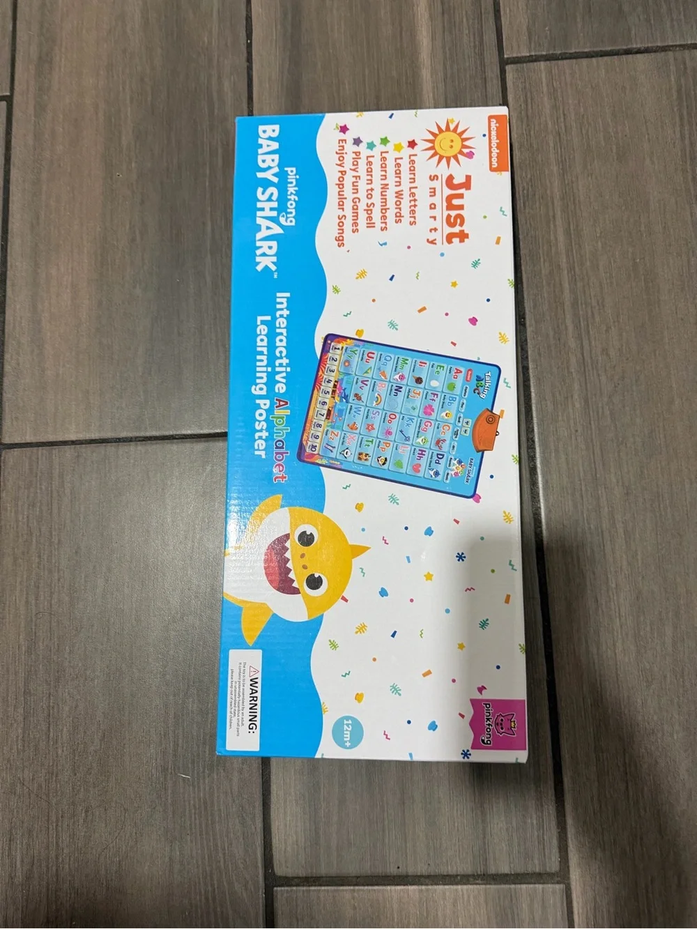 Baby Shark Talking ABC & Number Learning Mat - Blue Educational Toy
